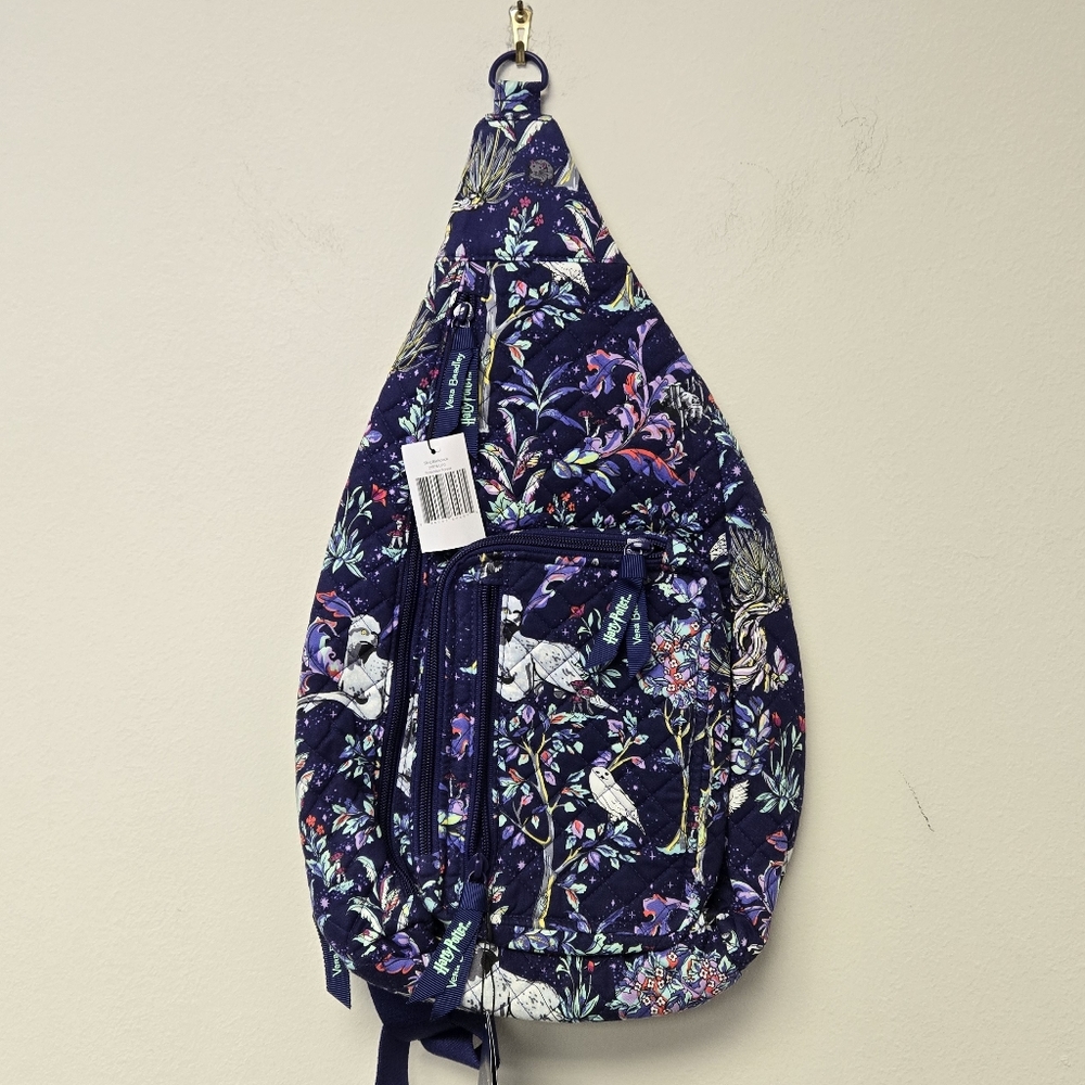 Vera Bradley Harry Potter Forbidden Forest Sling Backpack - Picture 8 of 8